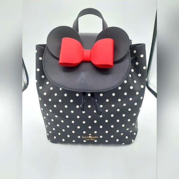 Kate Spade × Disney Minnie Mouse backpack retail $359 - Picture 1 of 12